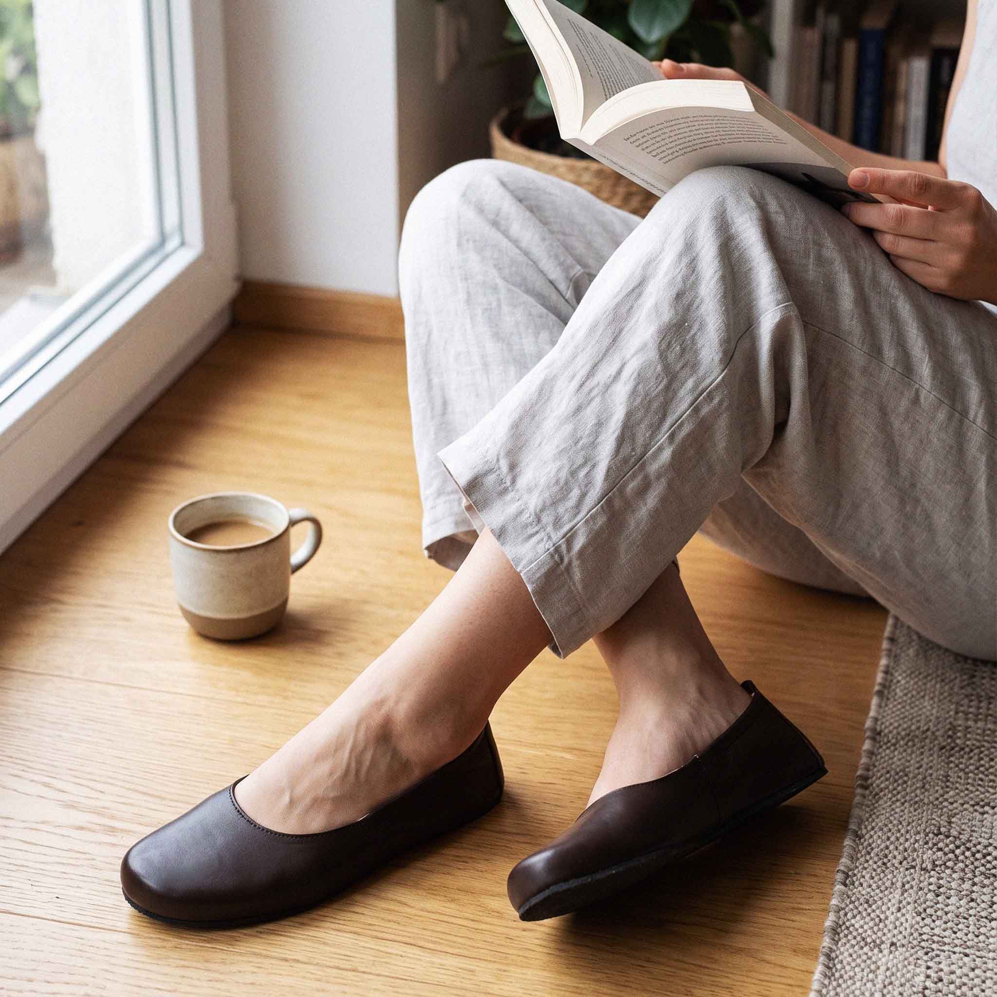 Barefoot Balerina Dark Brown