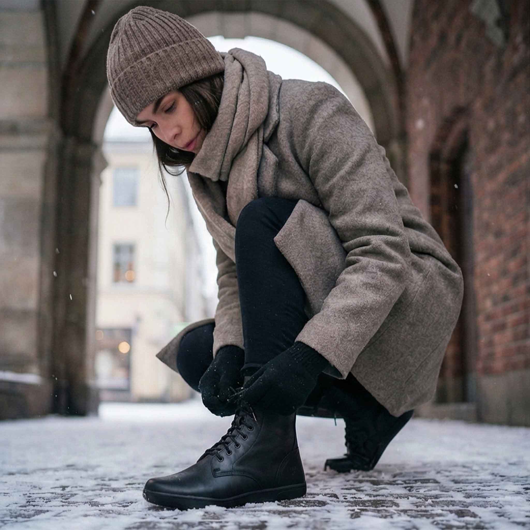 Barefoot Mark Zip Black